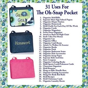 thirty-one Storage & Organization - Oh snap pocket thirty-one Storage & Organization - Oh snap pocket